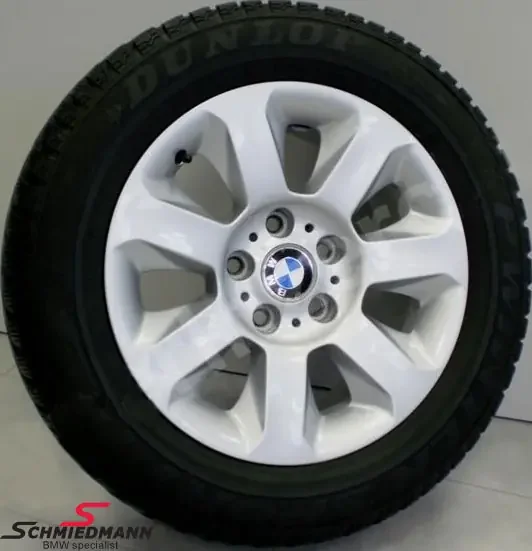 16″ Sternspeiche 115 original BMW rims with 225/55HR16 Dunlop winter tyres 36110393607 36 11 0 393 607 0393607
