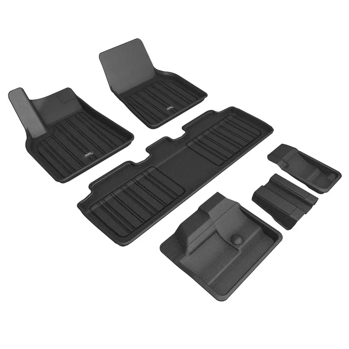 3D MAXpider E1TL03601809 – 21-22 Tesla Model Y 7-Seat Elitect Black R1 R2 R3