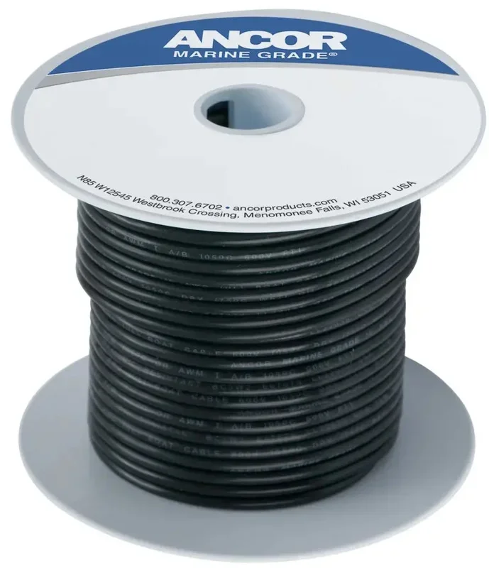 Ancor 102010 100′ #16 Black Tinned Copper
