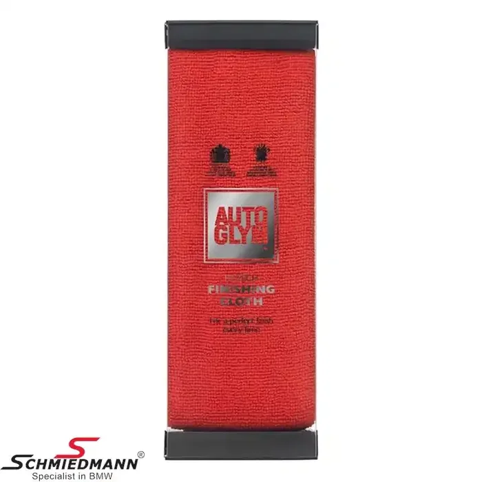Autoglym Red Hi-Tech Finishing Microfiber Cloth