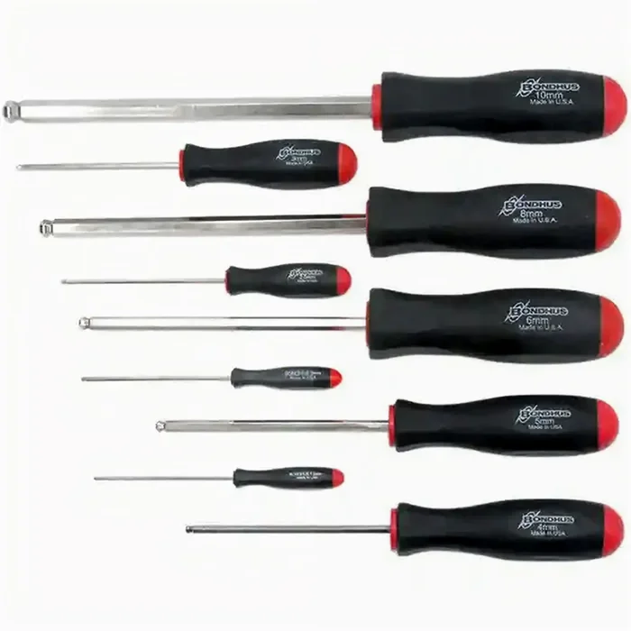 Balldriver Screwdrivers with Briteguard Finish