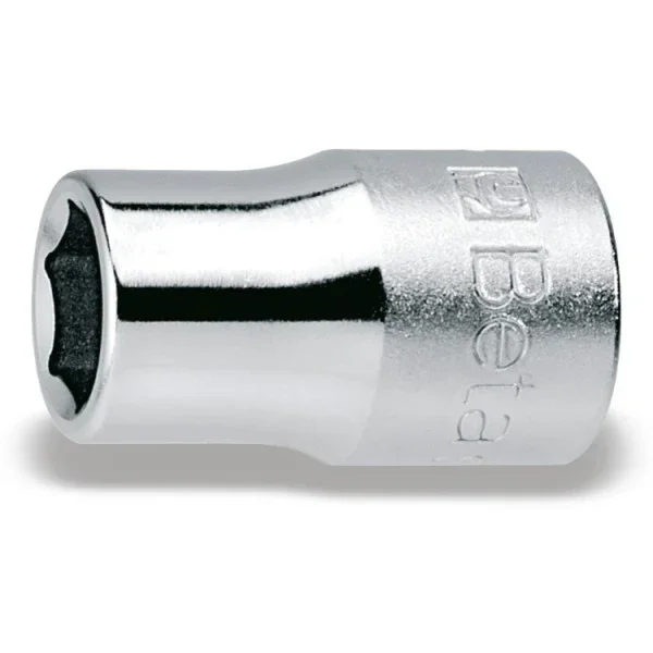 Beta Tools (Article# 920A-AS 3/8) 3/8 in Hexagon Hand Socket, 6 Point 1/2 in Drive, Chrome-Plated – BT 9200270