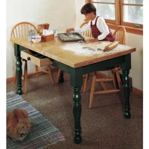 Country Kitchen Table Downloadable Plan