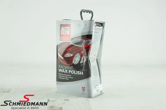 -DEMO- Autoglym Radiant Wax Polish, 5l (Dented container) 7612005DEMO 76 12 0 05D EMO 005DEMO