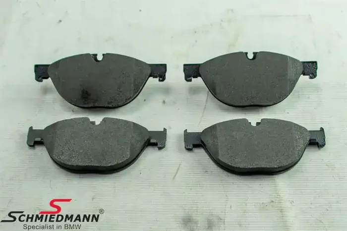 -DEMO- Brake pads front – original Hella Germany (Packaging has damage) 34116851269 34 11 6 851 269 6851269