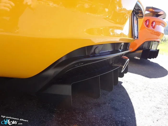 Difflow 7 Element Railer Rear Diffuser for Evora