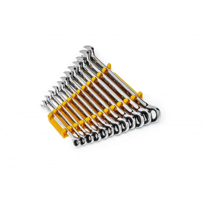 GEARWRENCH 12 Pc. 90-Tooth 12 Point Metric Combination Ratcheting Wrench Set 86927 Wrench Set