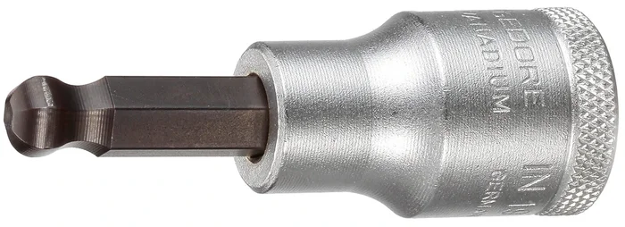 Gedore 1/2 in Ball Head Internal Hexagon Screwdriver Bit Socket, 10mm – GD 2219395