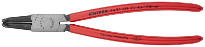 Knipex 44 21 J31 KN | Circlip Pliers, Internal, 90 degree Angled, Forged Tip, 1 37/64 “-3 15/16 ” Bore Dia.