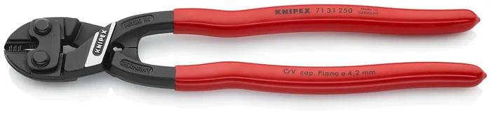 Knipex 71 31 250 SBA KN | CoBolt Compact Bolt Cutter w/ Notched Blade