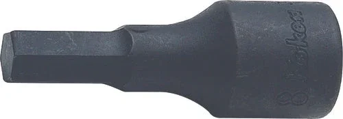 Ko-ken Tools 3/8 Sq. Dr. Bit Socket 7/16 Hex Length 62mm