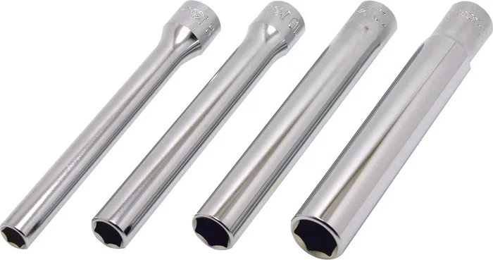 Ko-ken Tools 3/8 Sq. Dr. Socket set 8mm-14mm 6 point Length 120mm 4 pieces