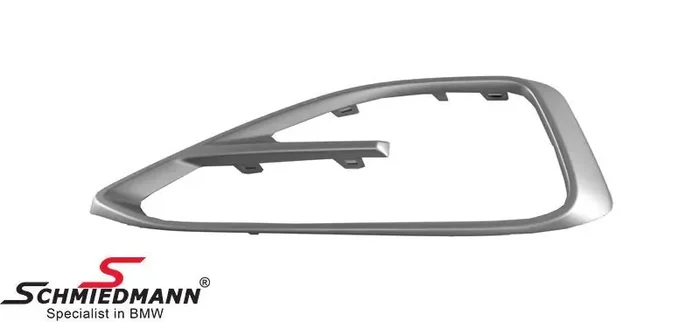 -Modern Line- Trim around right bumper grill 51117294843 51 11 7 294 843 7294843