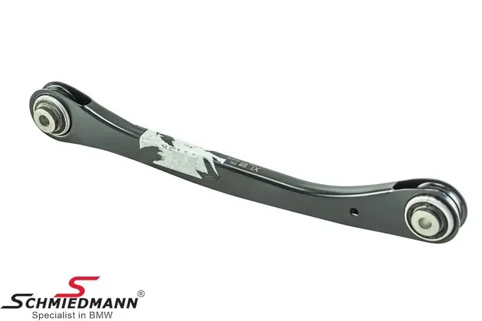 Rear rod, with rubber mounting, rear, left, on axle carrier 33308860835 33 30 8 860 835 8860835