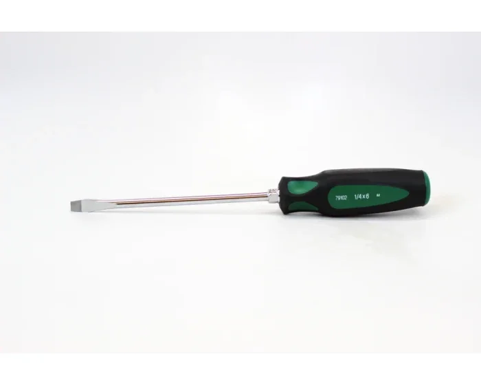 SK Tools – 1/4 ” x 6 ” Keystone CushionGrip Slotted Screwdriver – 79102