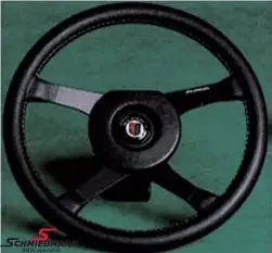 Sport steering wheel leather 4 spoke original Alpina D=380MM