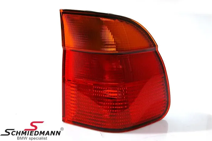 Taillight standard outer part with yellow indicator R.-side 63218371328 63 21 8 371 328 8371328