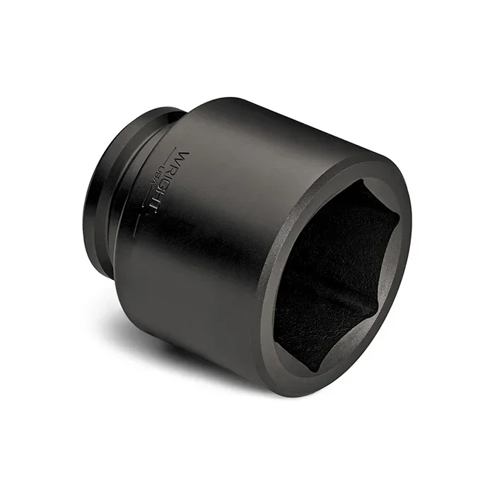 Wright Tool 1-1/2 in Drive 6-Point Standard SAE Black Oxide Impact Socket, 3-1/8 in – WT 84850 Socket