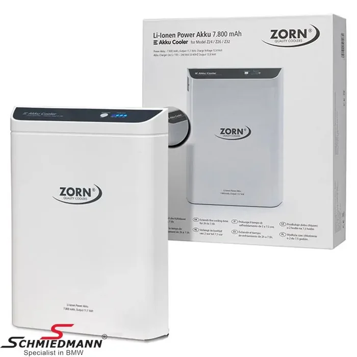 ZORN 7.8 Ah Extra battery for 25L cooler box 611770023SB 61 17 7 002 3SB 70023SB